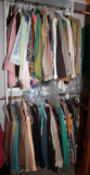 Massive Assortment of Ladies' Clothing in Mixed Styles and Eras