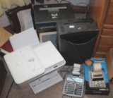 Two Shredders and HP Printer