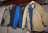 Men's Coats from the North Face, Columbia, Tommy Hilfiger and Cabela's