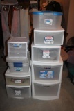 Sterilite Storage Drawers and Bins