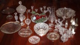 Crystal and Ornate Glass Collection