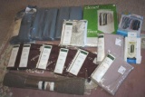 Mixed New in Package Curtain Accessories, Suit Bags, and Rug