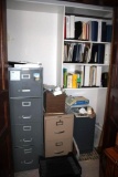 Three Filing Cabinets and All Contents of Main Floor Office Closet