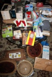Variety of New and Open Kitchen Tools and Accessories