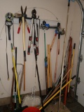 Contents of East Wall of Garage