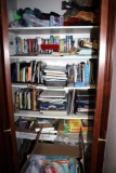 Collection of DVDs, Kids' Toys and Books, and All Other Contents