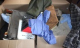 Two Large Boxes Unsearched Men's Clothing