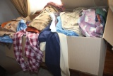 Two Large Boxes Unsearched Men's Clothing