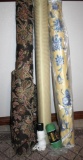 Three Long Fabric Rolls for Upholstery or Other