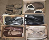 Six Pairs of Women's Shoes, Most New with Tags and/or Boxes