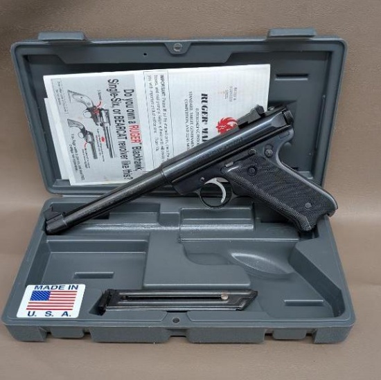 Ruger Mark II Target-22LR, Pistol, SN: 19-58718