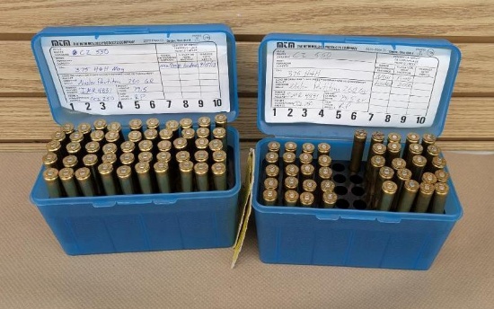 Reloaded .375 H&H Ammunition