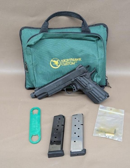 Nighthawk Custom GRP 1911-45 ACP Match, Pistol, SN: NP00430