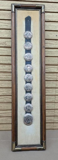 Signed Cody James "They Ride With the Rainbow" Concho Belt