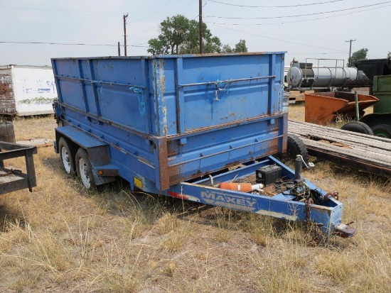 Maxey Dump Trailer with 12'x6' Bed