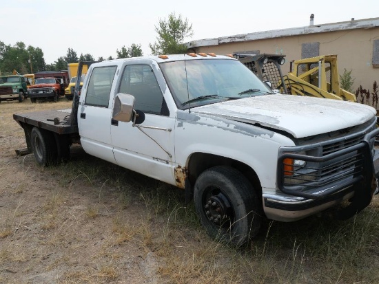 1994 Chevy 3500 Flatbed Truck