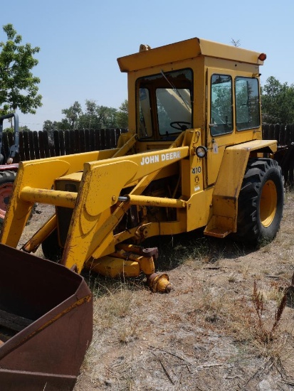John Deere Model 410 Backhoe