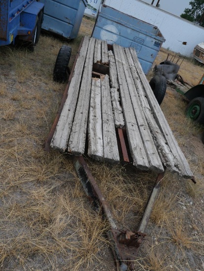 Single Axle Utility Trailer with 56" x16' Bed