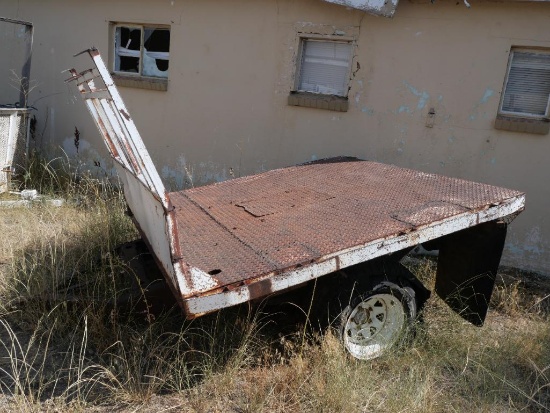 Metal Flatbed Trailer