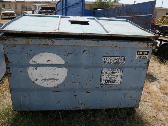 Steel Dumpster with Lid (6'x42"x53")