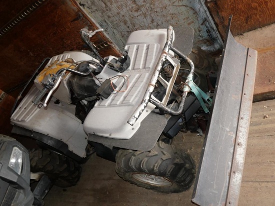 Four Wheeler with 4' Plow