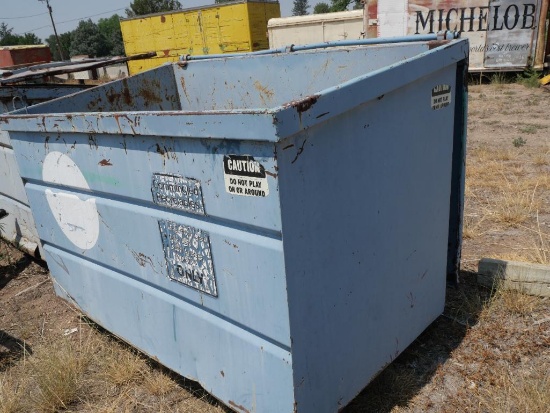 Steel Dumpster with Lid (6'x42"x53")