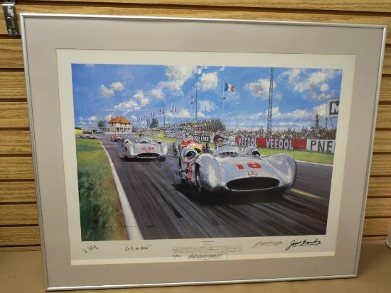 Quad Signed Le # 180 / 500 Summer of '54 by Nicholas Watts