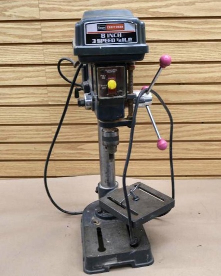 Sears Craftsman 8" Three-Speed Drill Press