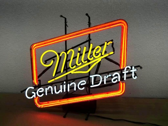 Miller Genuine Draft Neon Light