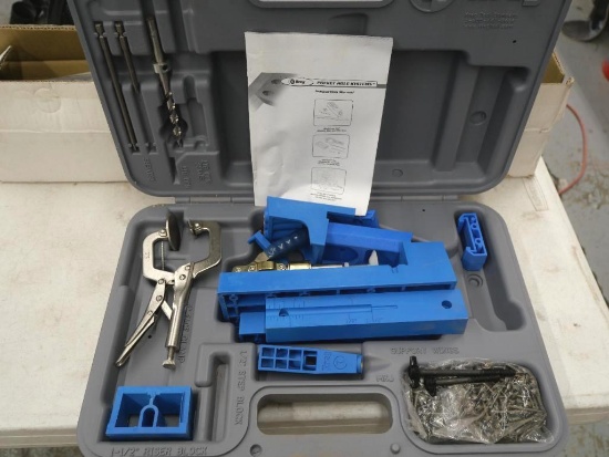 Kreg Pocket Hole System with New Metal Table Saw Legs