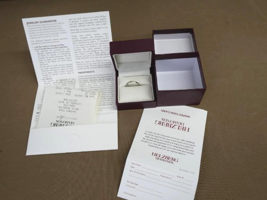 10K White Gold Ring Size 7