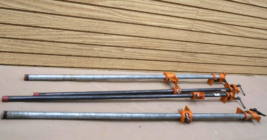 Four Pony 48" Pipe Clamps