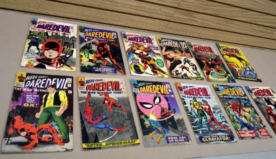 Marvel 12 Cent Daredevil Comic Books #s 9- 20
