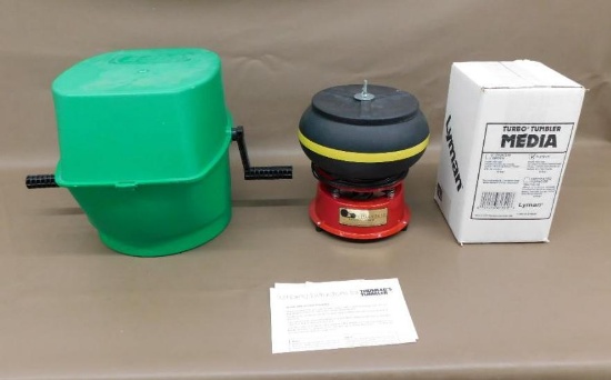 Brass Tumbler, Tumbler Medium and Medium Separator