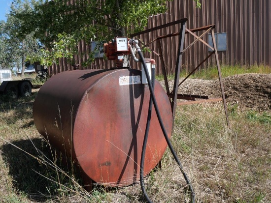 500 Gallon Diesel Fuel Tank with Pump