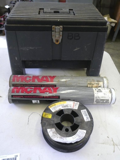 Stack On Step / Tool Box with Welding Rod