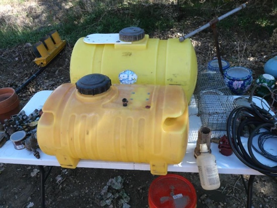Two Sprayer Tanks