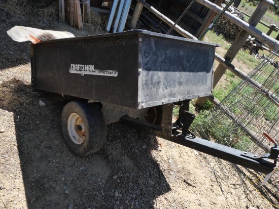 Craftsman 14 Cubic Feet Towable Dump Trailer