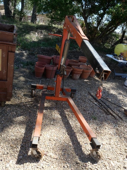 Engine Hoist w/ 8 Ton Jack