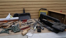 Sears Scroll Saw, Squeegee & Hand Tools