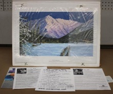 Excellent Hand-Signed and Numbered Print by Jon Van Zyle, "Trail Companions"