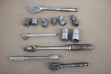 Snap-On Ratchets and Breaker Bars with Mixed Sockets