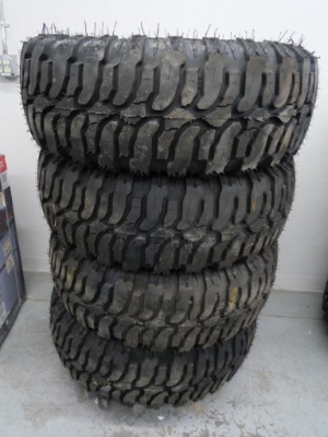 Set of Four New Interco size 37x13.50R17LT Tires