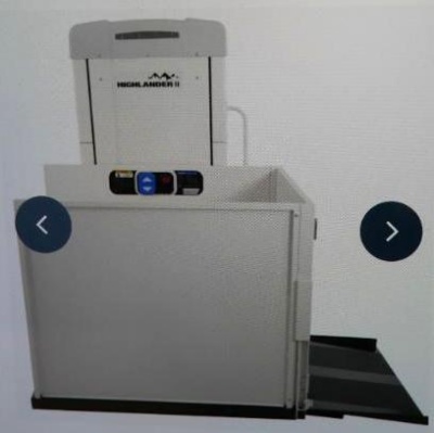 Harmar Highlander II Vertical Platform Lift!