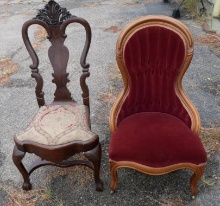 Victorian Parlor Style Chair