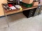 Parker TFD Quality Filing Cabinet and desk with contents