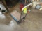 GPP INC. Folding Platform Hand Truck with Yellow Tag and Metal Handle