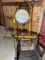 Dayton Envision 8000 Yellow Industrial Hanging Scale with Hook and Metal Stand