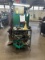Green Metal Cart Workbench with Tools and Sprayer