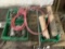 Green Electronic Device with Pink Wire and Round Metal Objects - Accessory for Electronic Enginee...